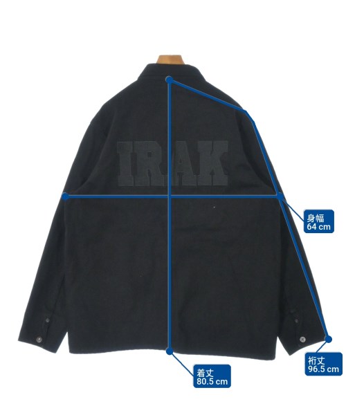 IRAK（アイラック）デニムジャケット 黒 サイズ:S メンズ/2200656754076