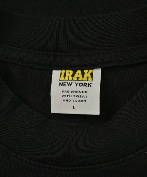 IRAK（アイラック）Tシャツ・カットソー 黒 サイズ:L メンズ/2200669314151