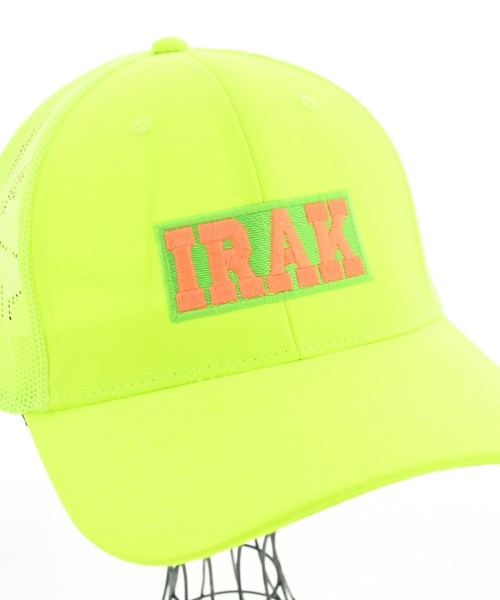IRAK（アイラック）キャップ 黄 サイズ:- メンズ/2200669314182