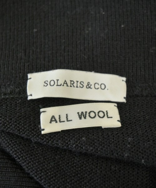 SOLARIS&CO.（ソラリスアンドコー）ニット・セーター 黒 サイズ:38(M位) メンズ/2200676365054