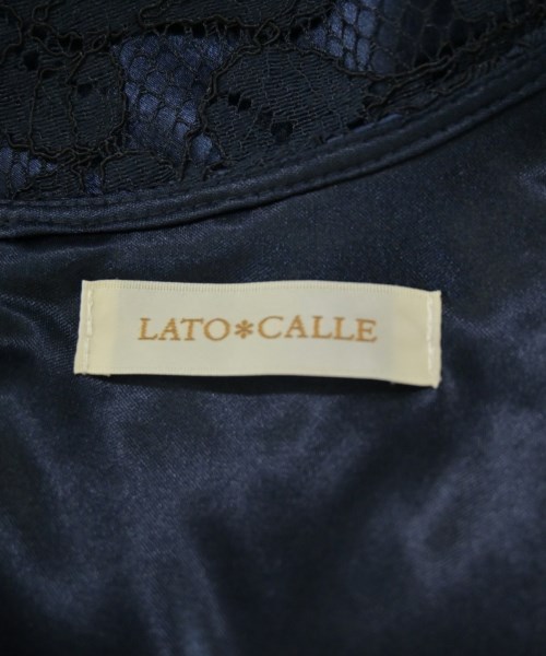 LATO CALLE（ラトカーレ）ワンピース 紺 サイズ:M レディース/2200729136068