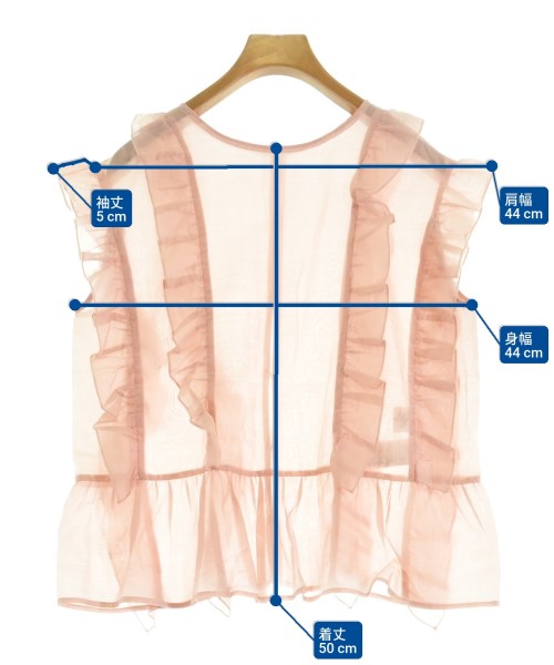 Arumlily（アロムリリィ）ブラウス ピンク サイズ:F レディース/2200623272015