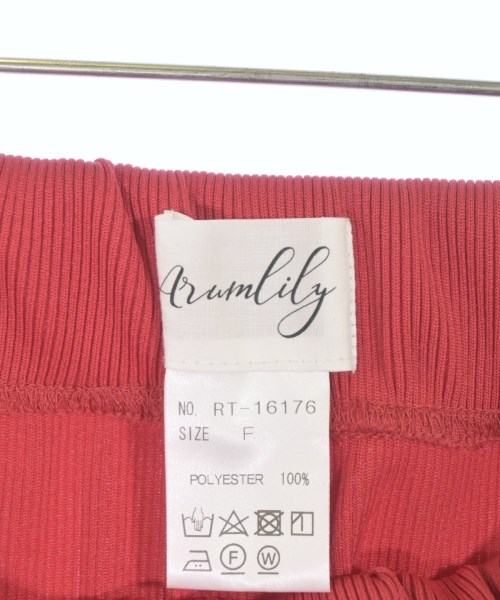 Arumlily（アロムリリィ）ロング・マキシ丈スカート 赤 サイズ:F レディース/2200677465050