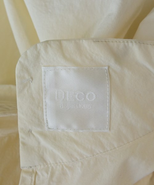 DECO depuis 1985（デコドュピュイイチキュウハチゴウ）ブラウス 白 サイズ:-(M位) レディース/2200621996036