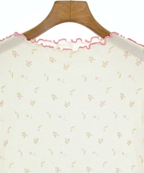 DECO depuis 1985（デコドュピュイイチキュウハチゴウ）Tシャツ・カットソー 白 サイズ:-(S位) レディース/2200677183046