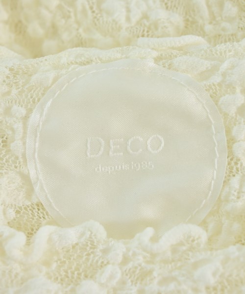 DECO depuis 1985（デコドュピュイイチキュウハチゴウ）Tシャツ・カットソー 白 サイズ:F レディース/2200717306114