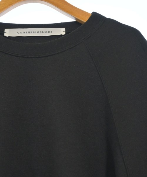 COGTHEBIGSMOKE（コグザビッグスモーク）スウェット 黒 サイズ:F レディース/2200616658031