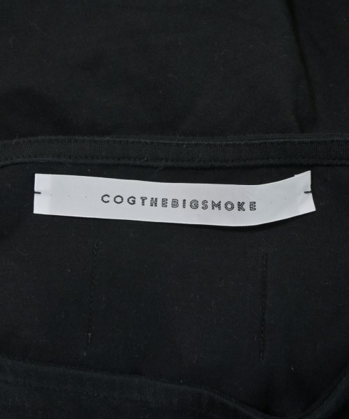 COGTHEBIGSMOKE（コグザビッグスモーク）Tシャツ・カットソー 黒 サイズ:F レディース/2200688122539
