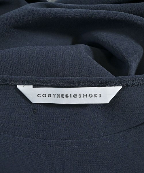 COGTHEBIGSMOKE（コグザビッグスモーク）ブラウス 紺 サイズ:11(L位) レディース/2200653335056
