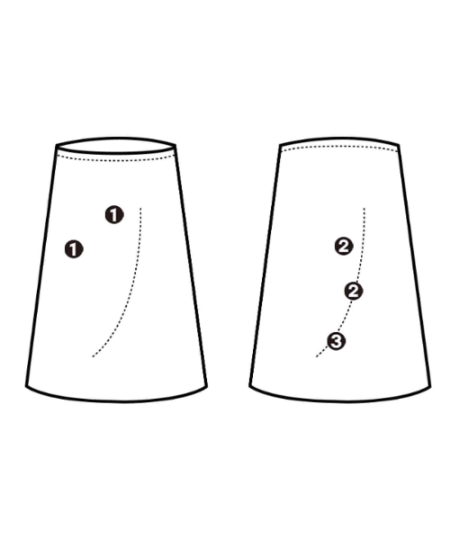 COGTHEBIGSMOKE（コグザビッグスモーク）ロング・マキシ丈スカート 紺 サイズ:-(S位) レディース/2200647864081