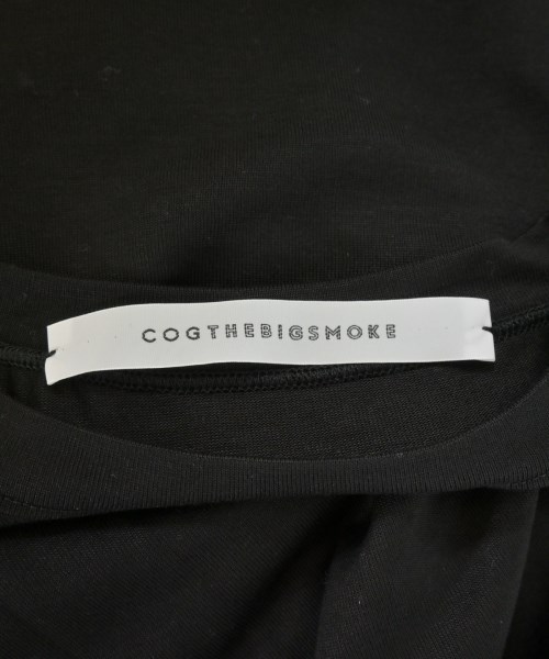 COGTHEBIGSMOKE（コグザビッグスモーク）Tシャツ・カットソー 黒 サイズ:F レディース/2200706684087