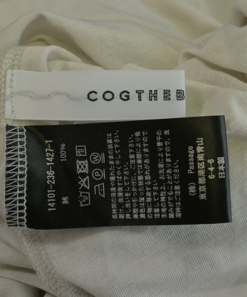 COGTHEBIGSMOKE（コグザビッグスモーク）Tシャツ・カットソー ベージュ サイズ:F レディース/2200731312054