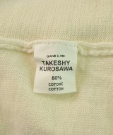 TAKESHY KUROSAWA（タケシクロサワ）カーディガン 白 サイズ:L メンズ/2200525298083