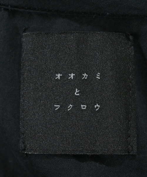 オオカミとフクロウ（オオカミトフクロ）ブラウス 黒 サイズ:F レディース/2200609041062