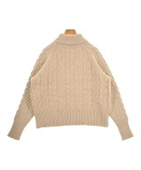 オオカミとフクロウ（オオカミトフクロ）ニット・セーター ベージュ サイズ:F レディース/2200613914017