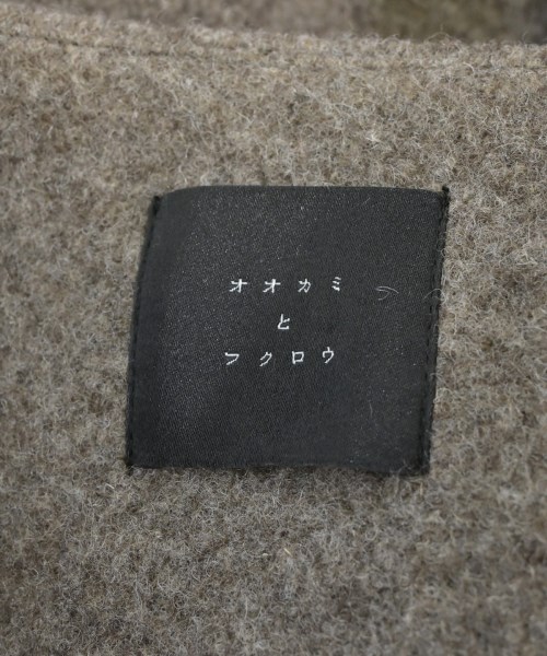 オオカミとフクロウ（オオカミトフクロ）カジュアルジャケット 茶 サイズ:F レディース/2200668207027