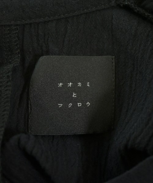 オオカミとフクロウ（オオカミトフクロ）ブラウス 黒 サイズ:F レディース/2200674299139