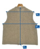 オオカミとフクロウ（オオカミトフクロ）ベスト グレー サイズ:F レディース/2200657208011