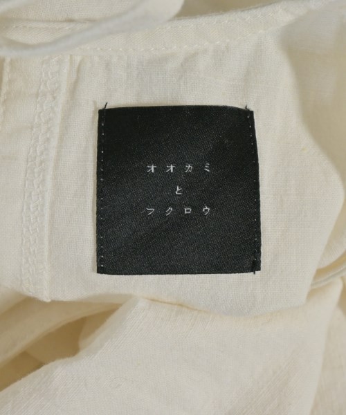 オオカミとフクロウ（オオカミトフクロ）ワンピース 白 サイズ:F レディース/2200657208042