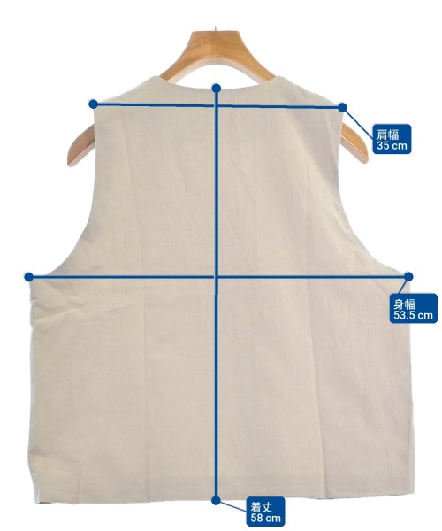 オオカミとフクロウ（オオカミトフクロ）ベスト グレー サイズ:-(M位) レディース/2200657208103