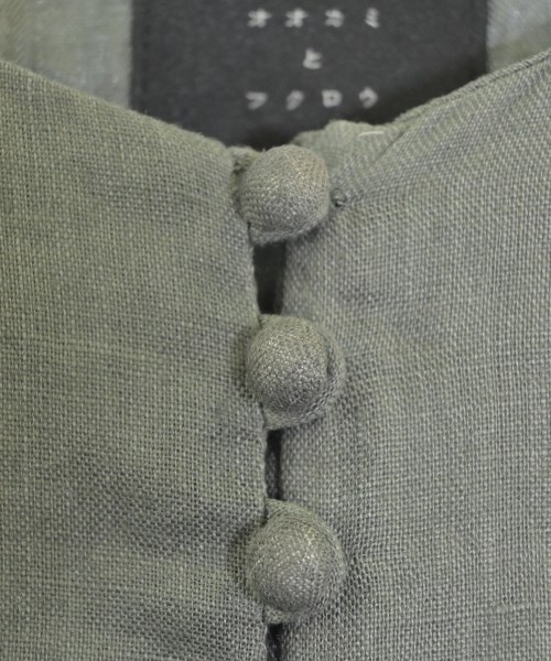 オオカミとフクロウ（オオカミトフクロ）ブラウス グレー サイズ:F レディース/2200657208110