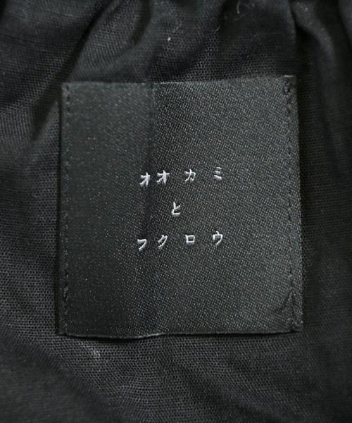 オオカミとフクロウ（オオカミトフクロ）ブラウス 黒 サイズ:F レディース/2200657208134