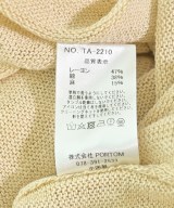 オオカミとフクロウ（オオカミトフクロ）ニット・セーター 黄 サイズ:F レディース/2200711917095