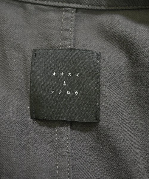 オオカミとフクロウ（オオカミトフクロ）ワンピース グレー サイズ:F レディース/2200666629074