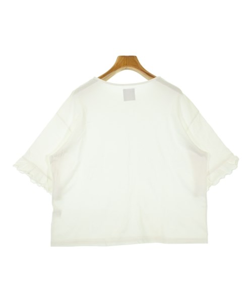 オオカミとフクロウ（オオカミトフクロ）Tシャツ・カットソー 白 サイズ:F レディース/2200718685126