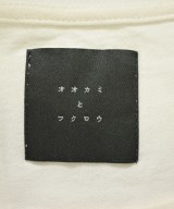 オオカミとフクロウ（オオカミトフクロ）Tシャツ・カットソー 白 サイズ:F レディース/2200718685126