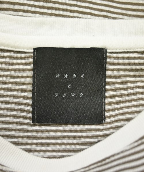 オオカミとフクロウ（オオカミトフクロ）Tシャツ・カットソー 茶 サイズ:F レディース/2200718685140