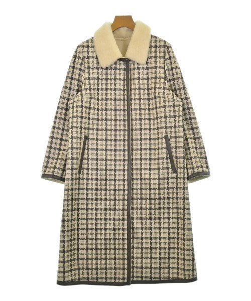 Vesgioia(ベスジョーヤ)ムートンコート 茶 サイズ:F/2200668376013