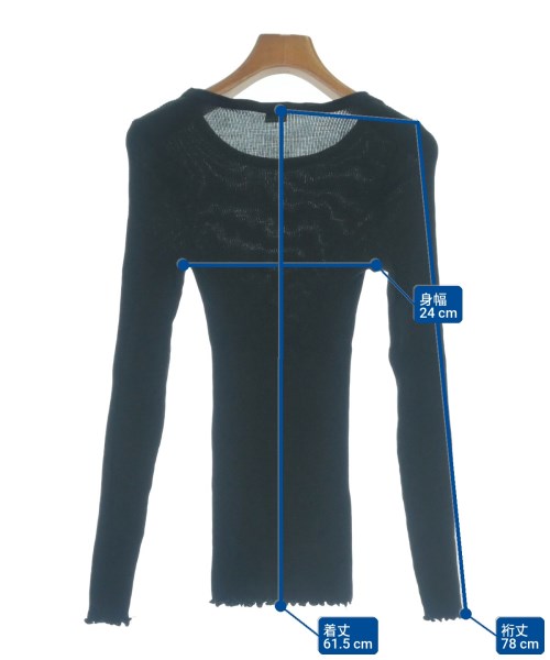 Oscalito（オスカリート）ニット・セーター 黒 サイズ:3(L位) レディース/2200662384137