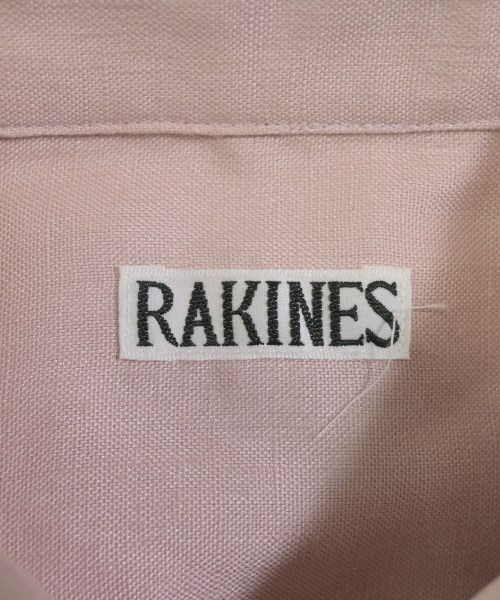 RAKINES（ラキネス）カジュアルシャツ ピンク サイズ:1(S位) メンズ/2200608129266