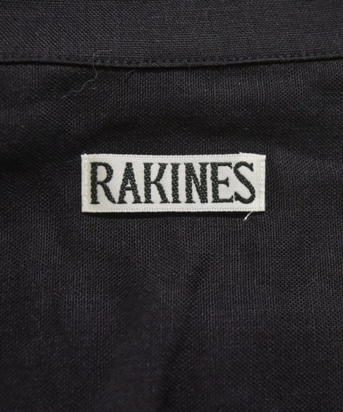 RAKINES（ラキネス）カジュアルシャツ 黒 サイズ:3(L位) メンズ/2200714975085
