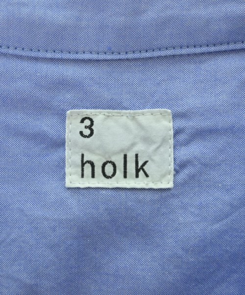holk（ホーク）カジュアルシャツ 青 サイズ:3(L位) メンズ/2200632345045