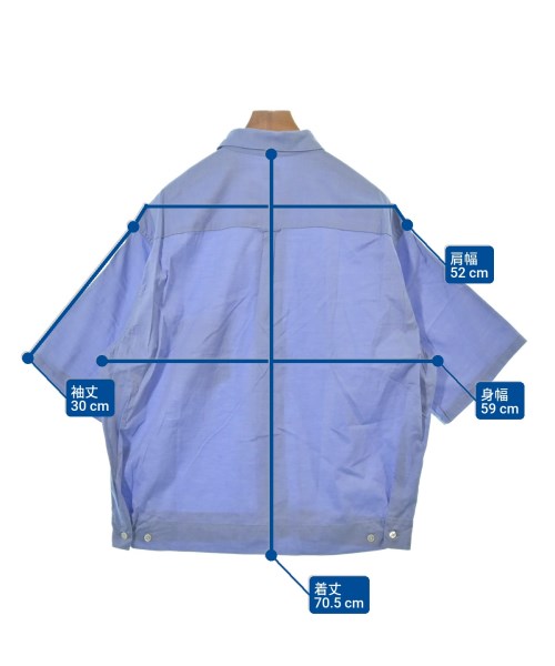 holk（ホーク）カジュアルシャツ 青 サイズ:3(L位) メンズ/2200632345045