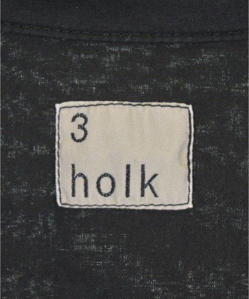 holk（ホーク）カジュアルシャツ 黒 サイズ:3(L位) メンズ/2200720425093