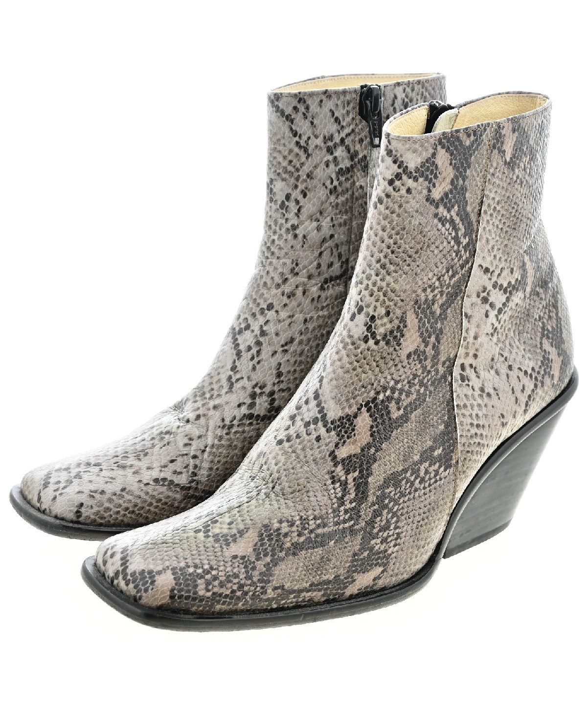 UNTISHOLD（アンチショルド）ブーツ グレー サイズ:EU37(23.5cm