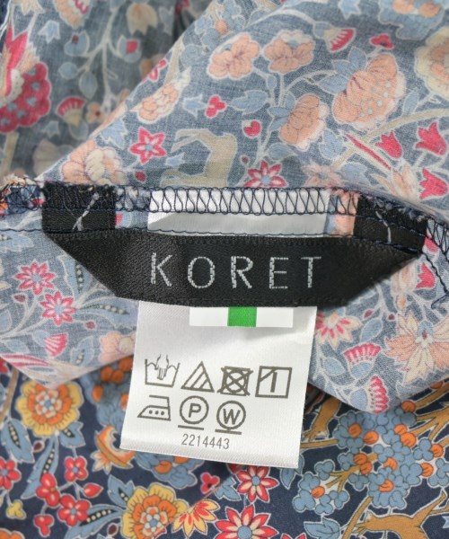 KORET（コレット）カジュアルシャツ 紺 サイズ:-(L位) レディース/2200718831028