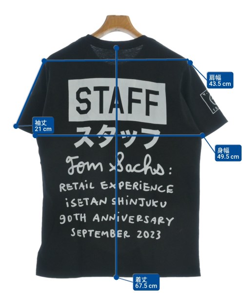 Tom Sachs（トムサックス）Tシャツ・カットソー 黒 サイズ:M メンズ/2200637263054