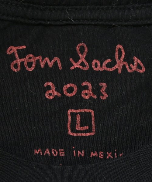 Tom Sachs（トムサックス）Tシャツ・カットソー 黒 サイズ:L レディース/2200676476040