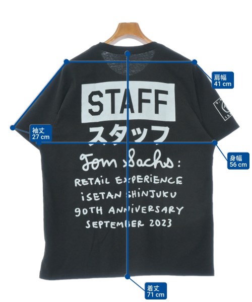 Tom Sachs（トムサックス）Tシャツ・カットソー 黒 サイズ:XL メンズ/2200654654118
