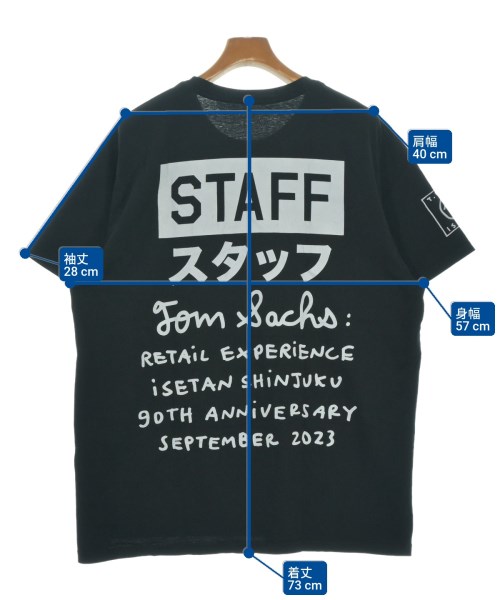 Tom Sachs（トムサックス）Tシャツ・カットソー 黒 サイズ:XXL メンズ/2200654654125