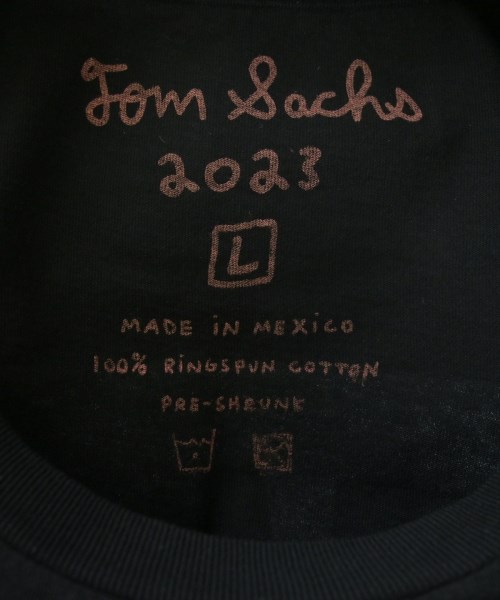 Tom Sachs（トムサックス）Tシャツ・カットソー 黒 サイズ:L メンズ/2200654654132