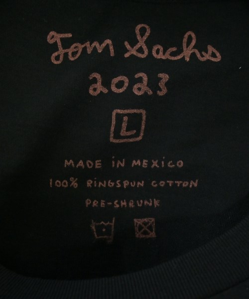Tom Sachs（トムサックス）Tシャツ・カットソー 黒 サイズ:L メンズ/2200654654149