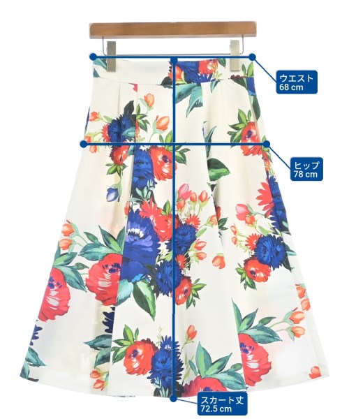 E EPOCA THE SHOP（イーエポカザショップ）ロング・マキシ丈スカート 白 サイズ:40(M位) レディース/2200660507095