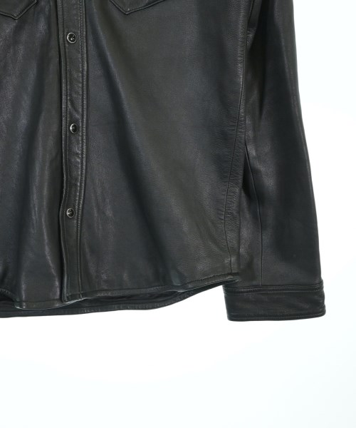 FINE CREEK LEATHERS（ファインクリークレザーズ）カジュアルシャツ 黒 サイズ:40(M位) メンズ/2200675201025