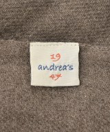 andrea's1947（アンドレアズディチャノーヴェクアランタセッテ）ストール 茶 サイズ:- メンズ/2200637368292