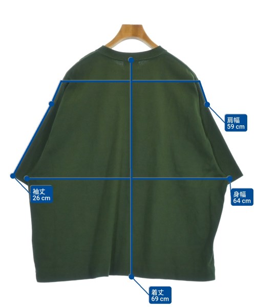 EVCON（エビコン）Tシャツ・カットソー 緑 サイズ:2(M位) メンズ/2200555842188